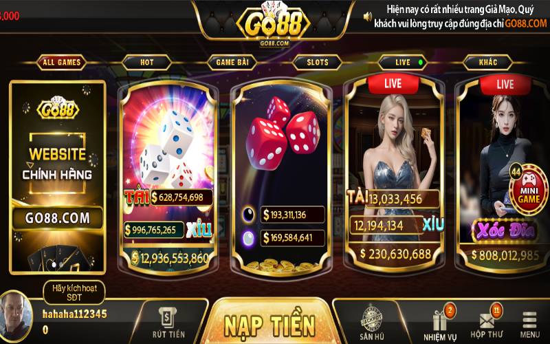 Một vài thông tin bạn nên biết về cổng game Go88