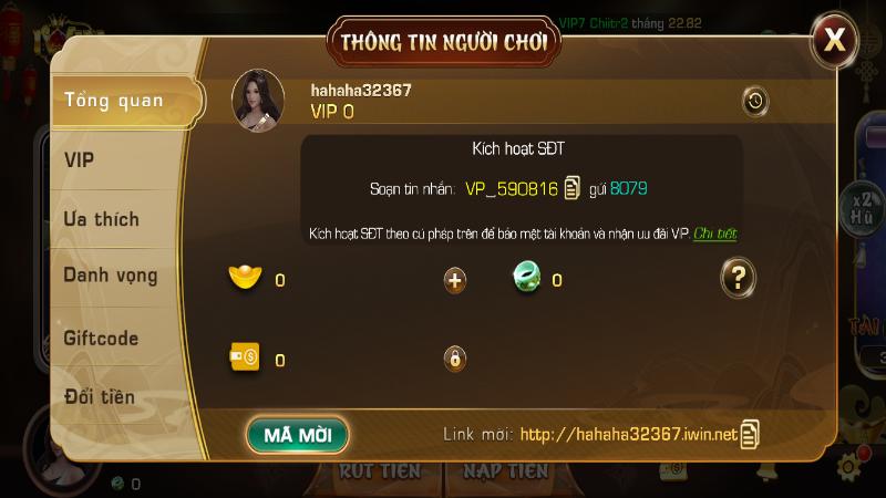 Mỗi người chơi tại Iwin chỉ được tạo 1 tài khoản duy nhất