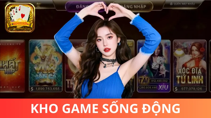 Đánh giá về kho game của Nhat Vip game bài