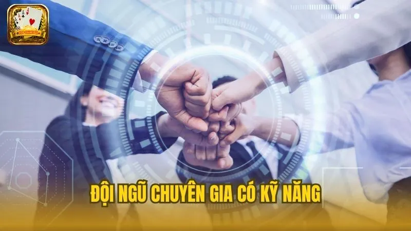 Đội ngũ chuyên gia có kỹ năng, kiến thức chuyên môn