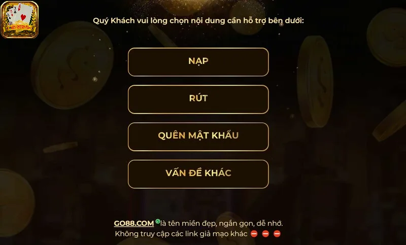 Nêu rõ vấn đề khi liên hệ CSKH Go88 để được hỗ trợ nhanh