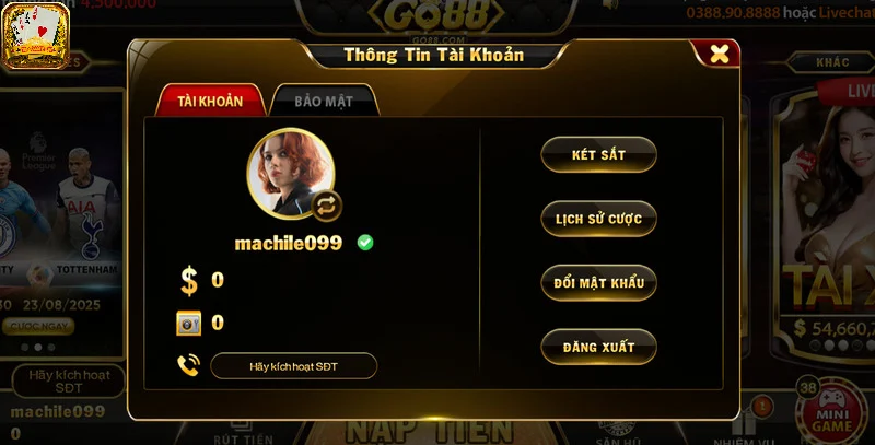 Người chơi phải có tài khoản Go88 để nhận mã code