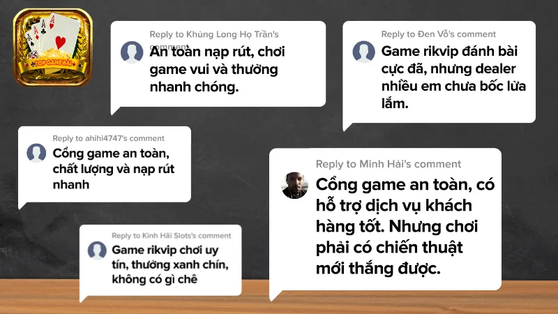 Review thực tế từ người chơi tại cổng game Rikvip