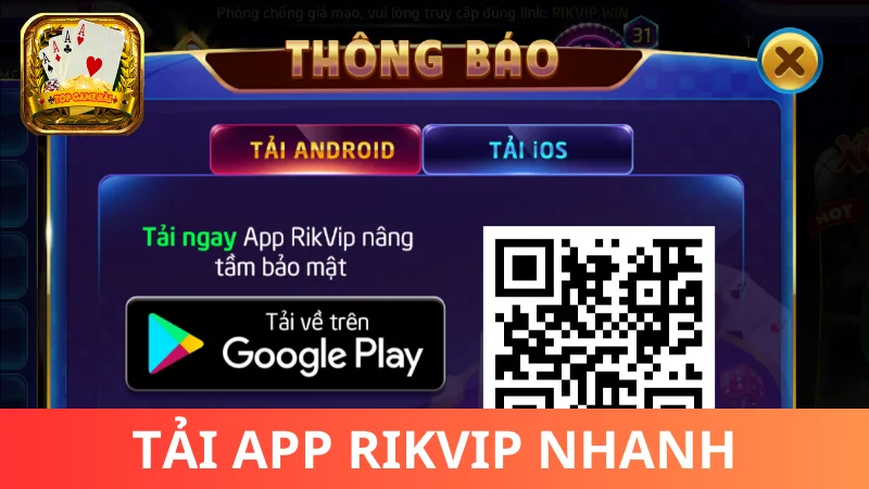 Tải game Rikvip và link vào cổng game