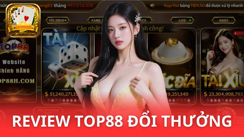 Top88 - Cổng game Top88 đổi thưởng uy tín hàng đầu 2025