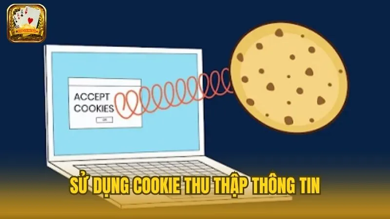 Trang web sử dụng cookie để thu thập thông tin của người chơi